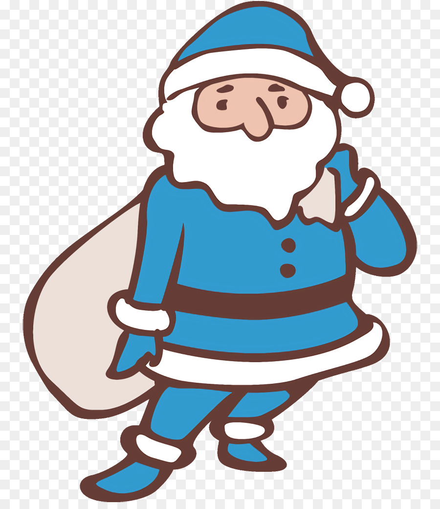 Le Père Noël，Costume Rouge PNG