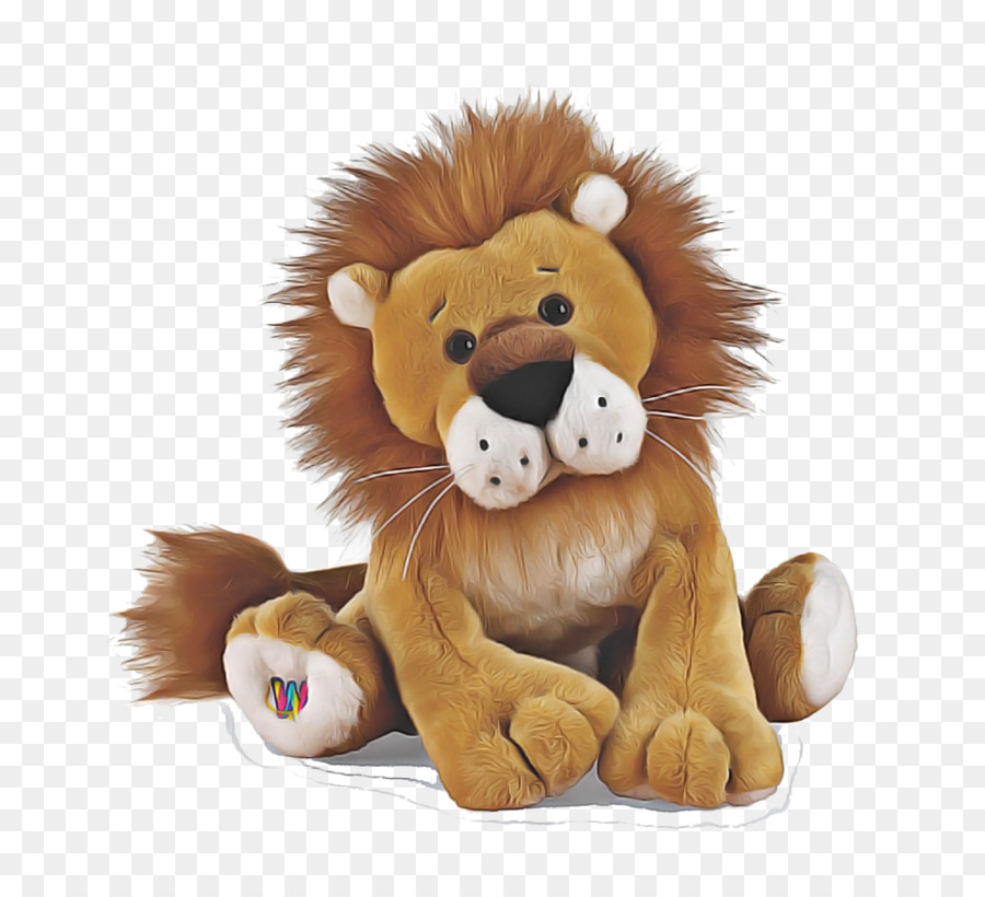 Lion En Peluche，Peluche PNG