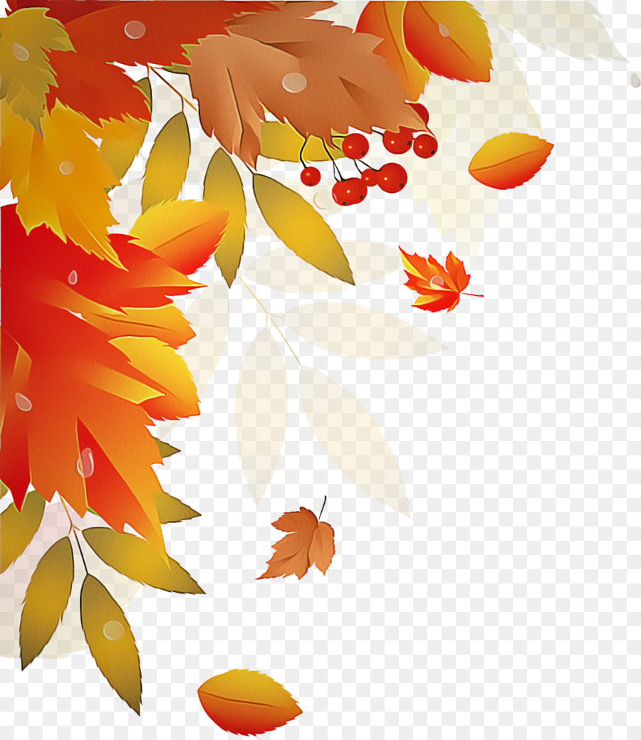 Feuilles D'automne，Automne PNG