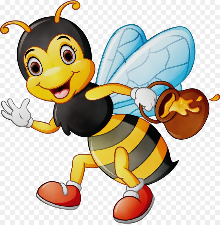 Abeille，Dessin Animé PNG