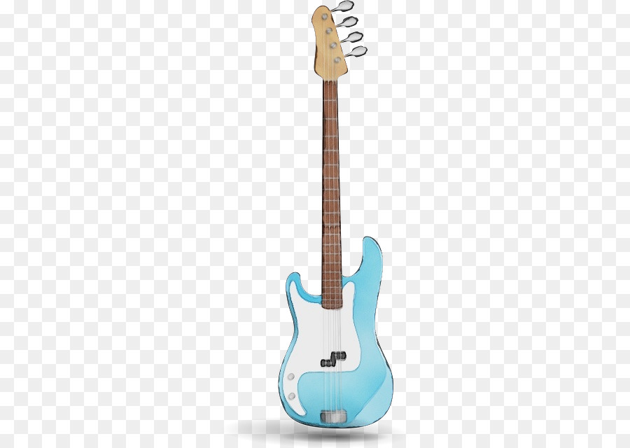 Guitare électrique Verte，Cordes PNG