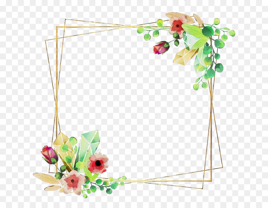 Cadre Floral，Fleurs PNG