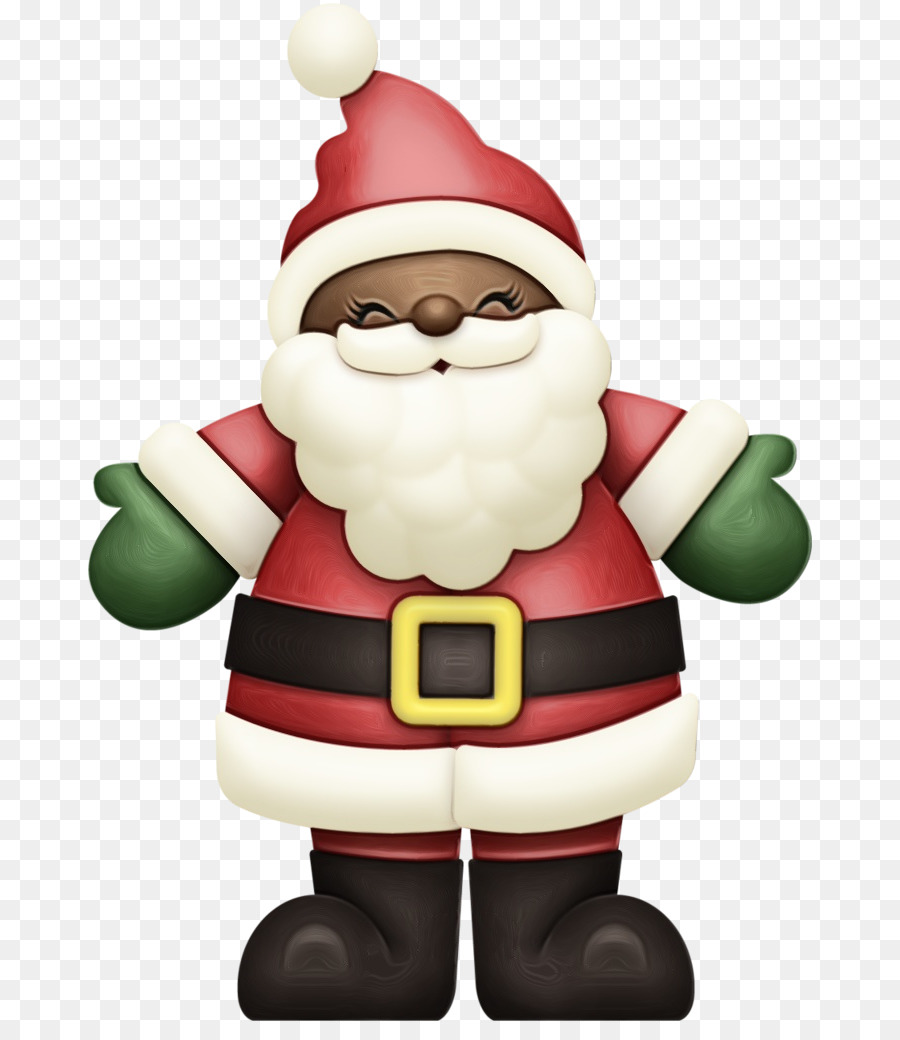 Figurine Du Père Noël，Noël PNG