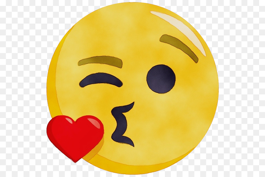 Emoji Visage Clignotant，Clin D'œil PNG