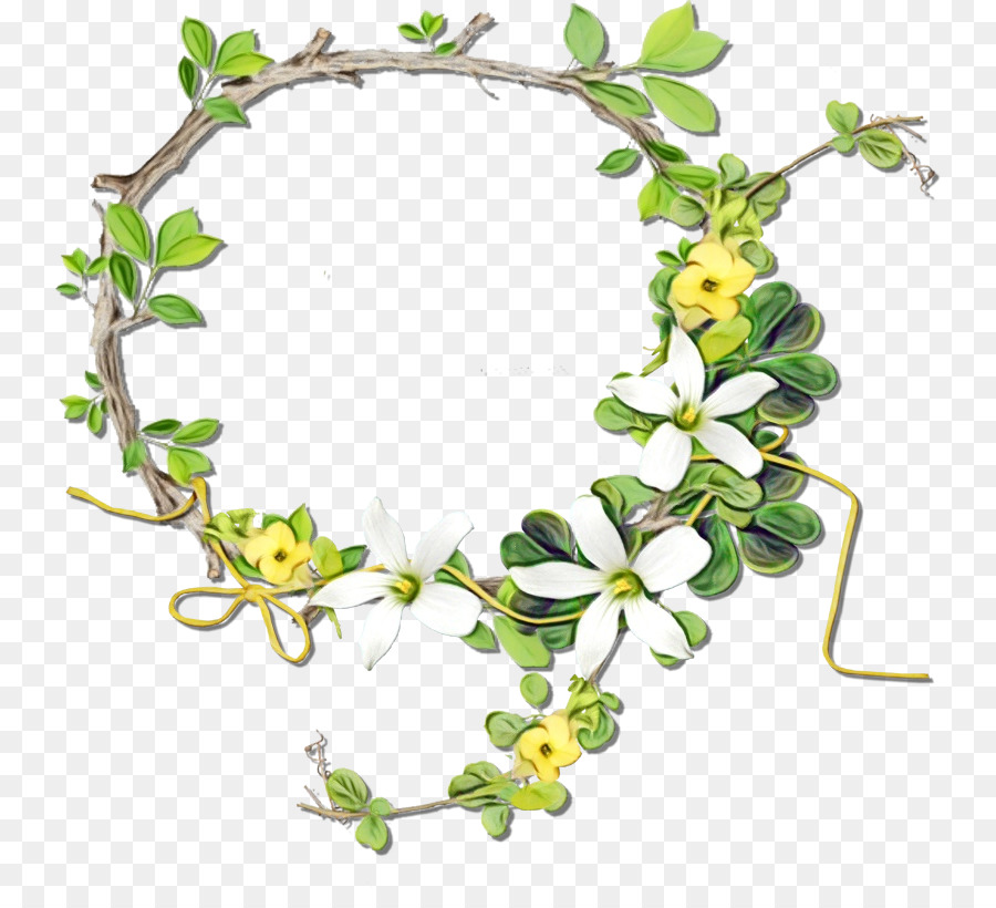 Couronne Florale，Fleurs PNG