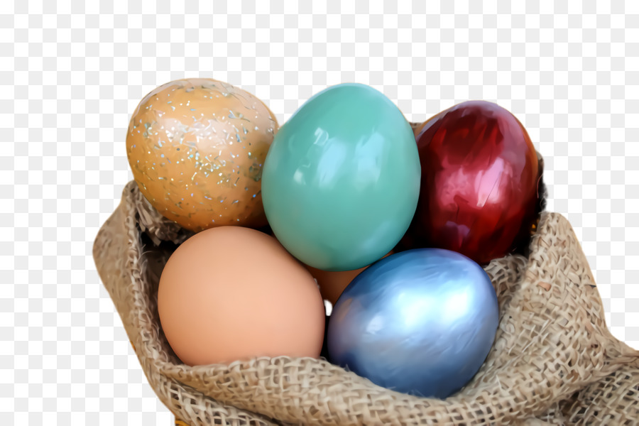 Oeufs Colorés，Panier PNG