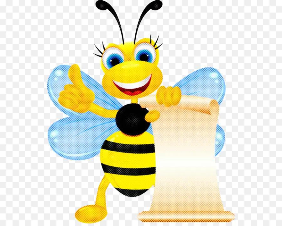 Abeille De Dessin Animé，Insecte PNG