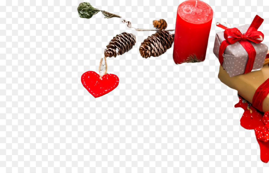 Décoration De Noël，Cœur PNG