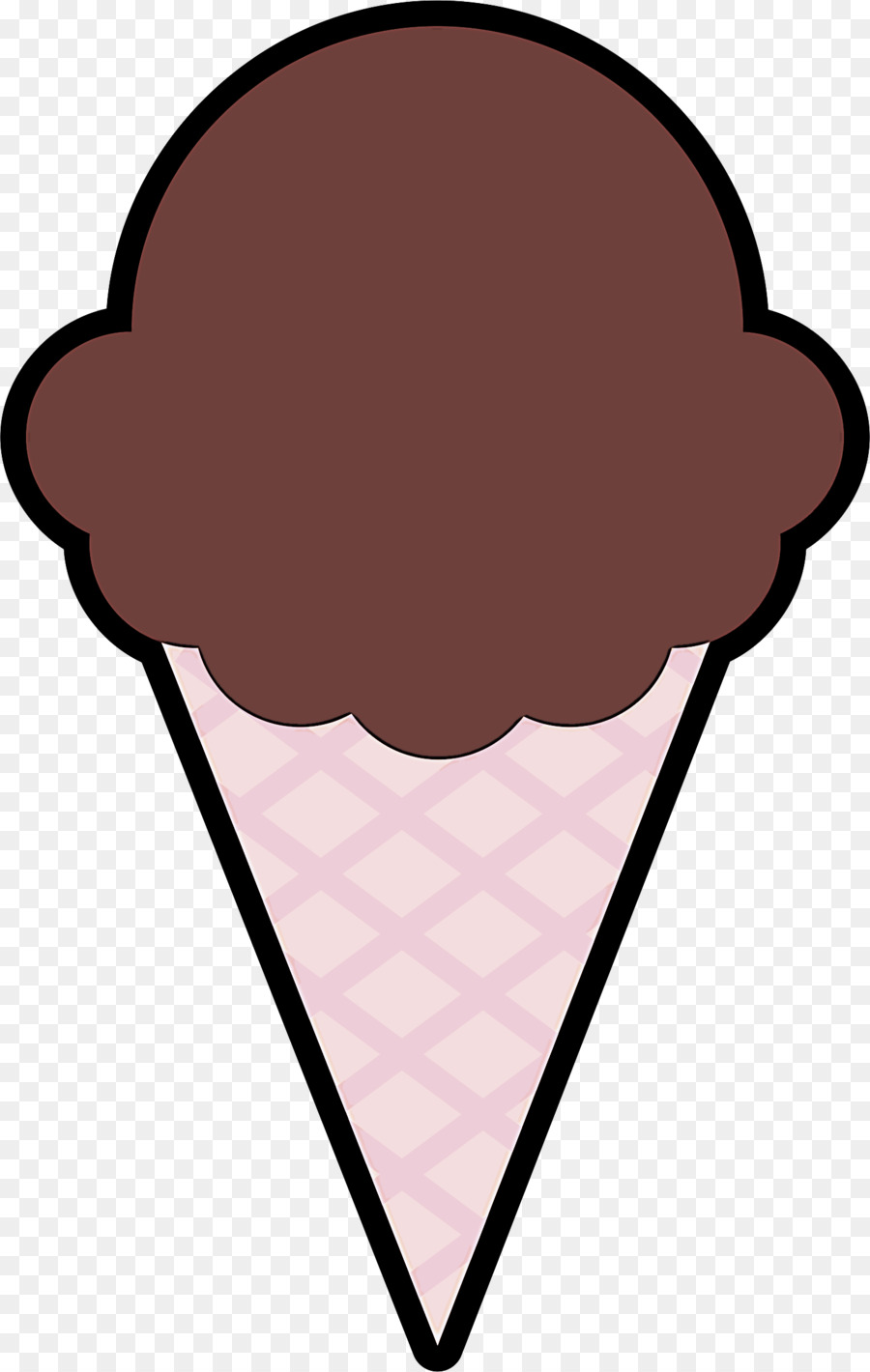 Cornet De Crème Glacée，Dessert PNG