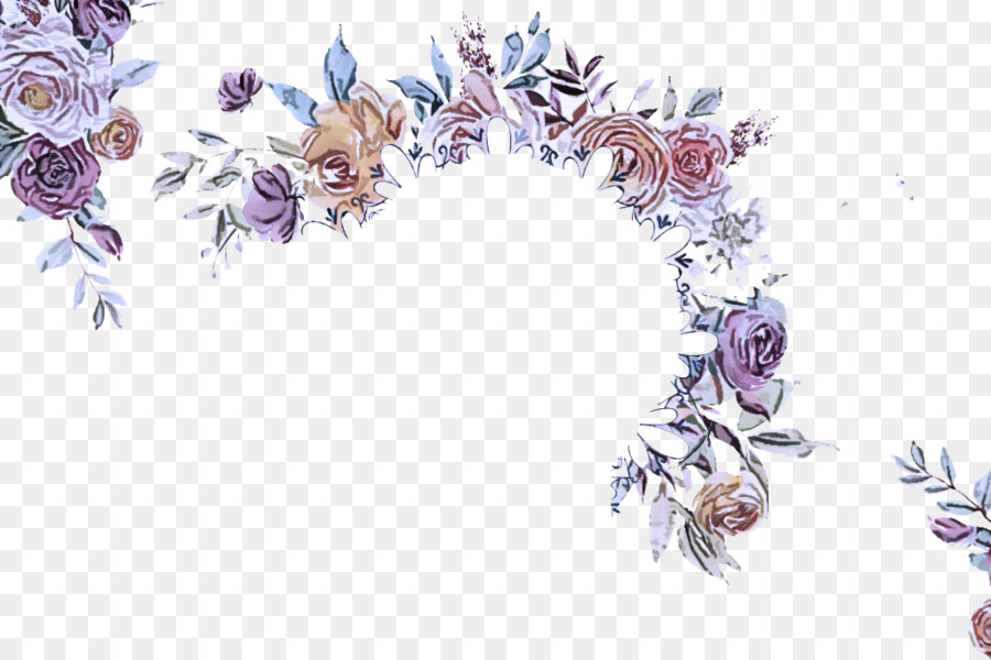 Cadre Floral，Fleurs PNG