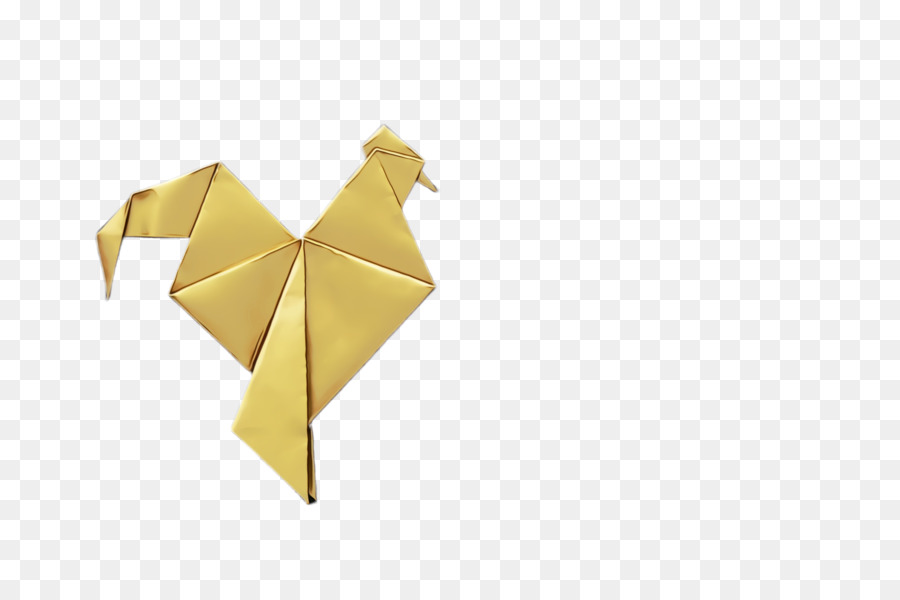 Origami，Jaune PNG