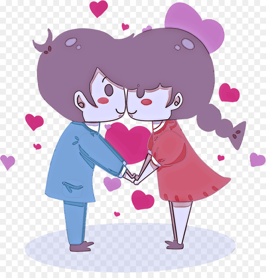 Couple Avec Coeur，Amour PNG