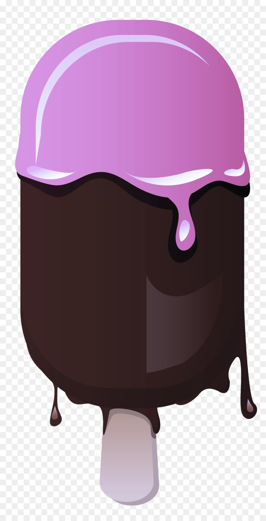 Glace Au Chocolat，Vanille PNG