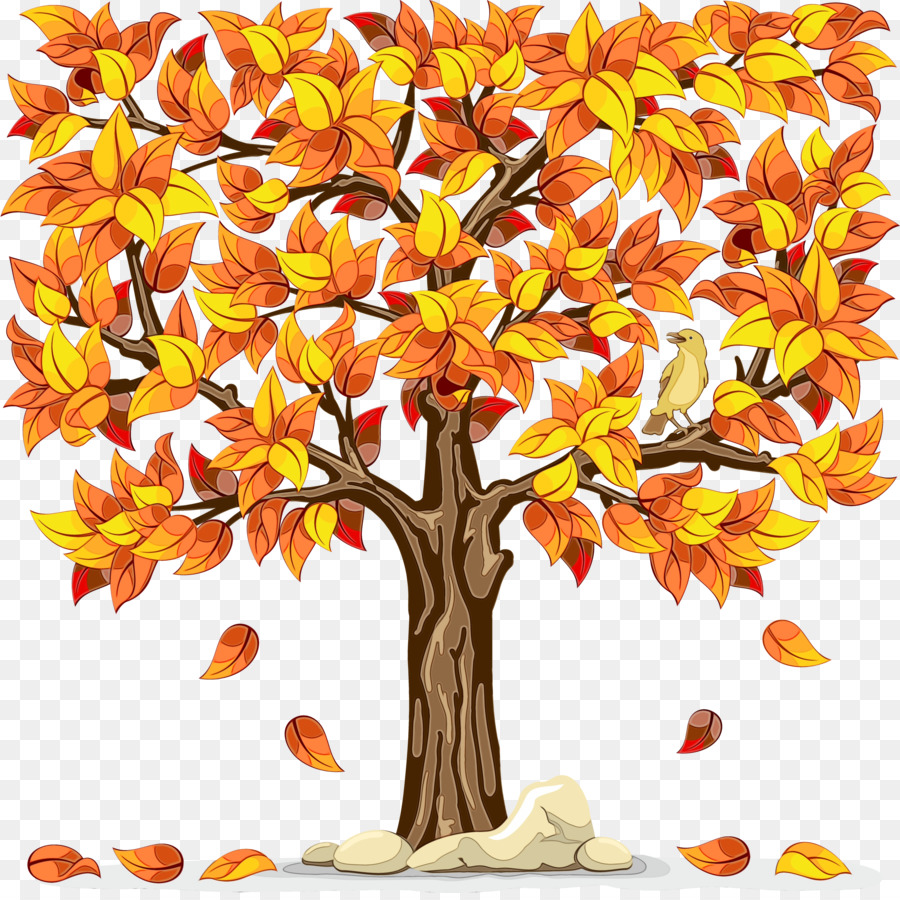 Arbre D'automne，Feuilles D'automne PNG