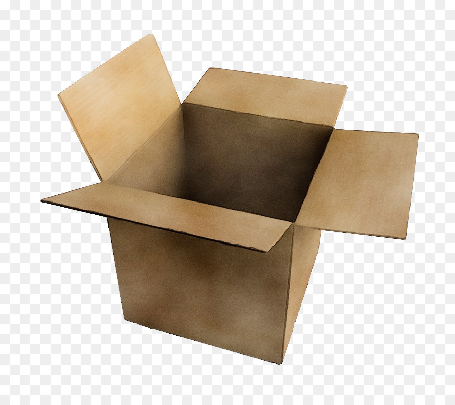 Boîte Ouverte，Carton PNG