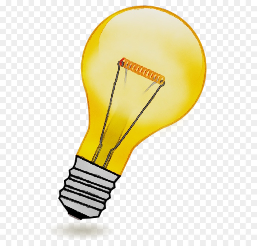 Ampoule Jaune，Électricité PNG