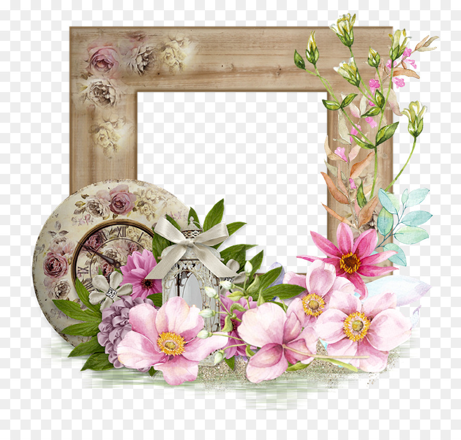 Cadre Floral，Fleurs PNG