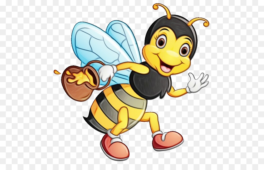 Abeille，Dessin Animé PNG