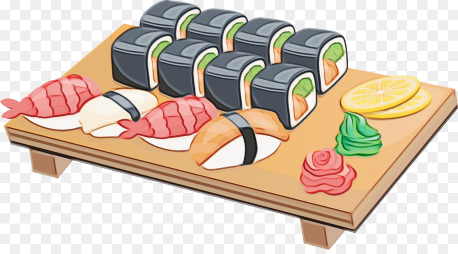 Rouleaux De Sushi，Plaque PNG