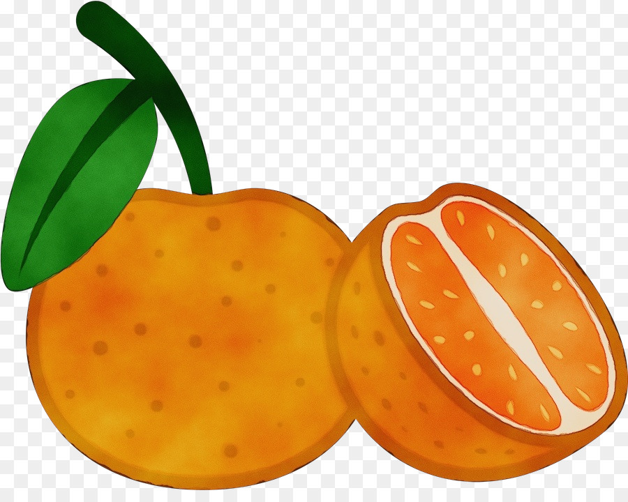 Tangerine，Orange Mandarin PNG