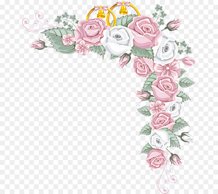 Cadre，Fleurs PNG