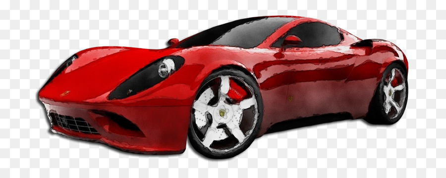 Voiture De Sport Rouge，Voiture PNG