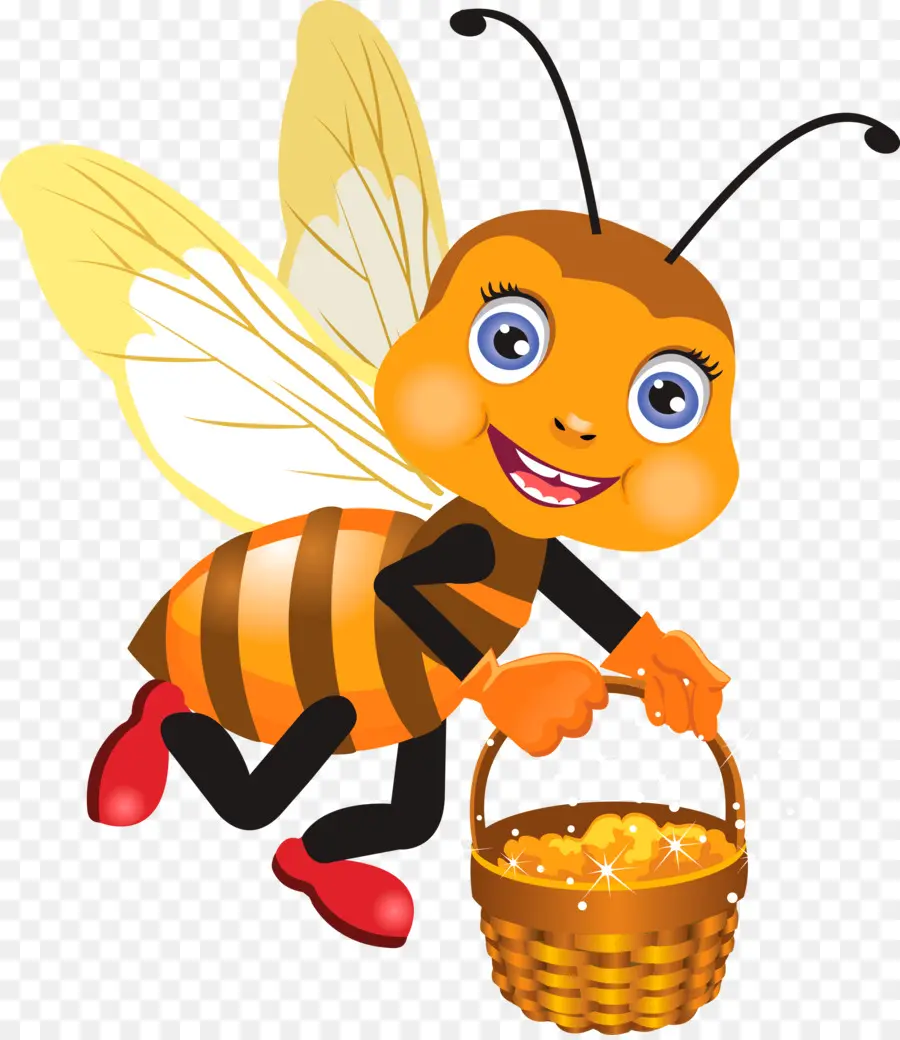 Abeille De Dessin Animé，Chéri PNG