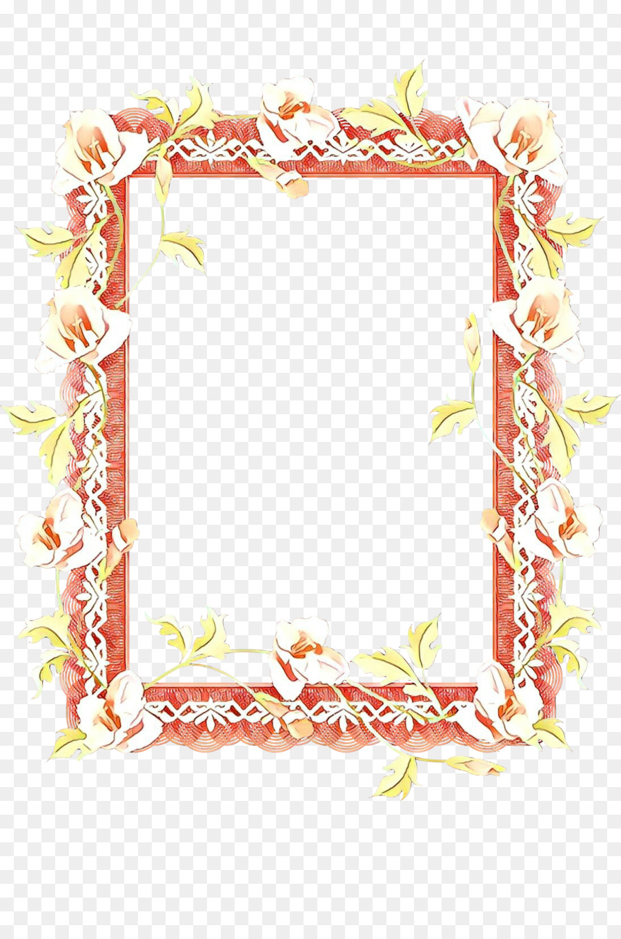 Cadre Floral，Fleurs PNG