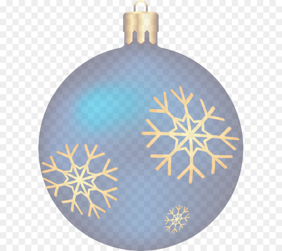 Ornement Bleu，Noël PNG