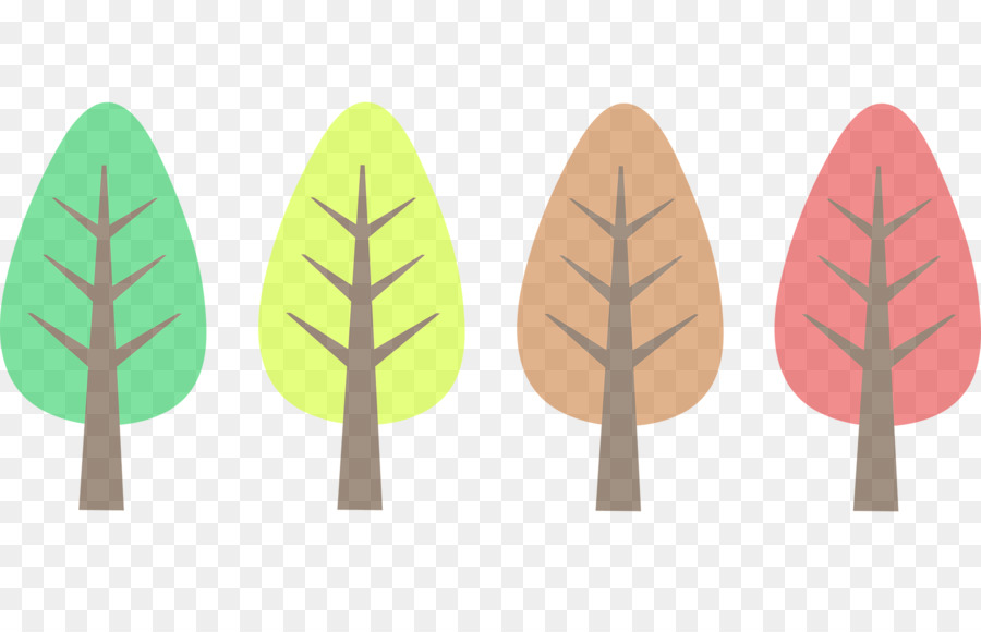 Arbres Colorés，Arbres PNG