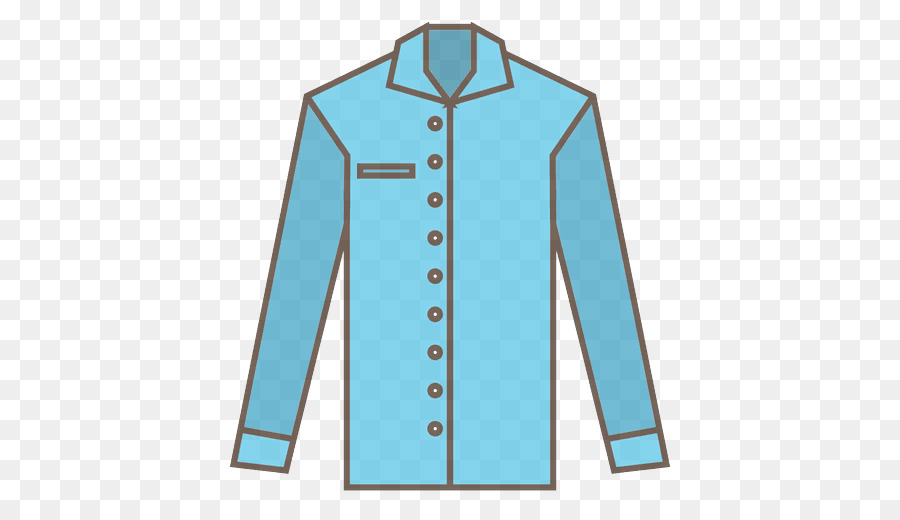 Chemise Bleue，Chemise PNG