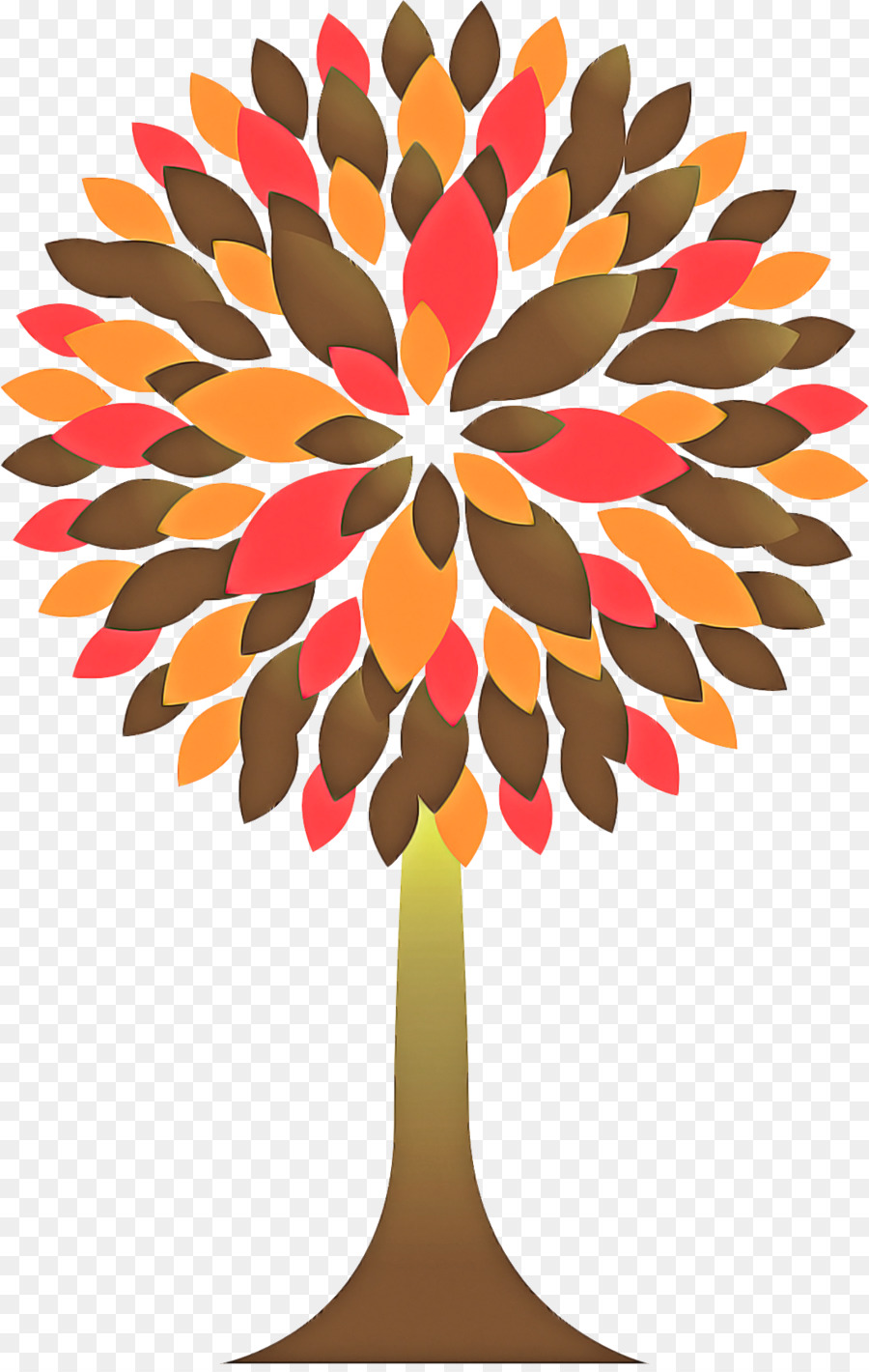 Arbre Coloré，Cercles PNG