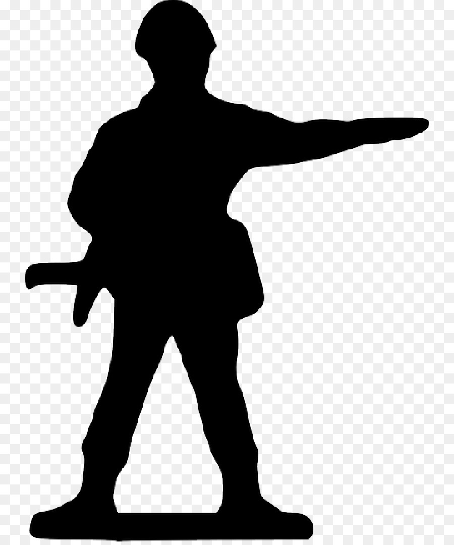 Soldat Silhouette，Militaire PNG