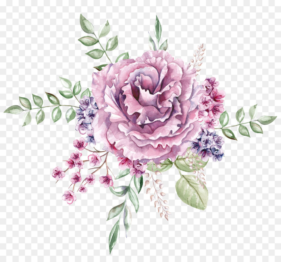 Fleurs Roses，Fleurir PNG