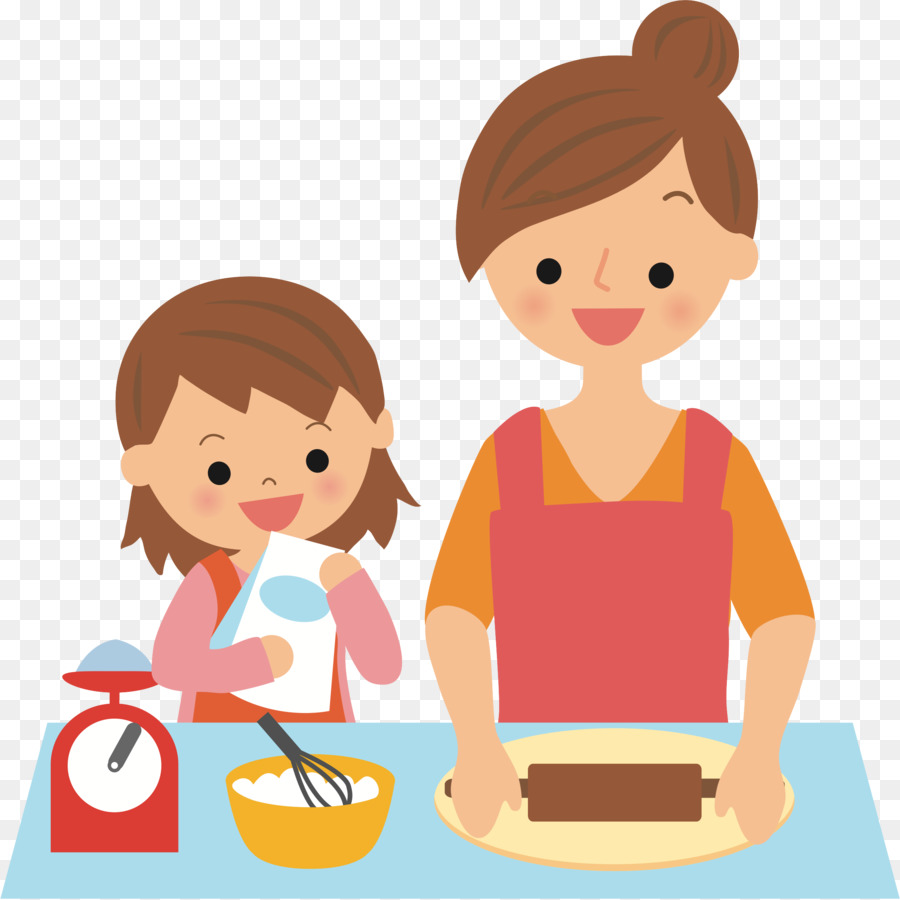 Mère Et Fille，Pâtisserie PNG