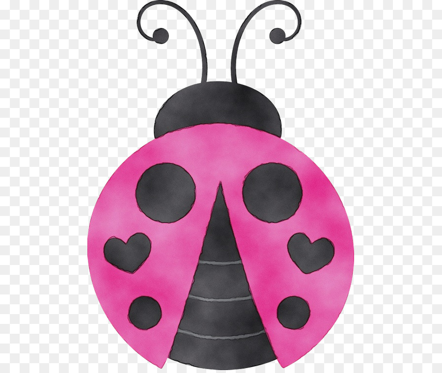 Coccinelle Rose，Insecte PNG