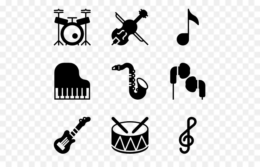 Instruments De Musique，Musique PNG