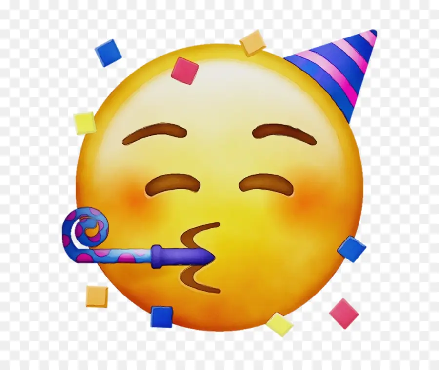 Fête Emoji，Célébration PNG