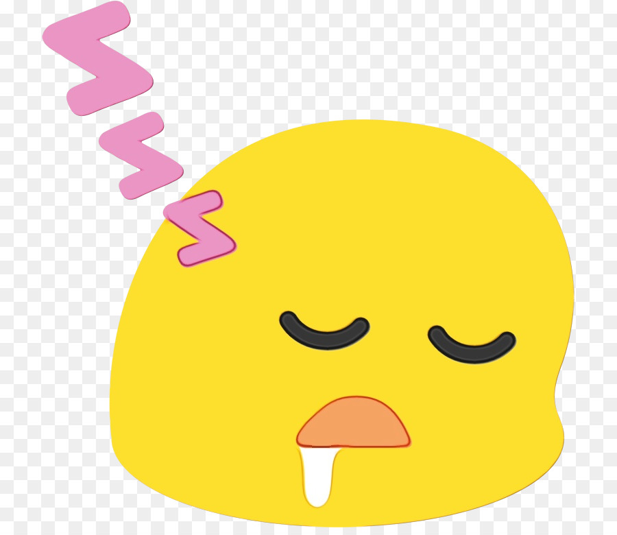 Emoji Endormi，Dormir PNG