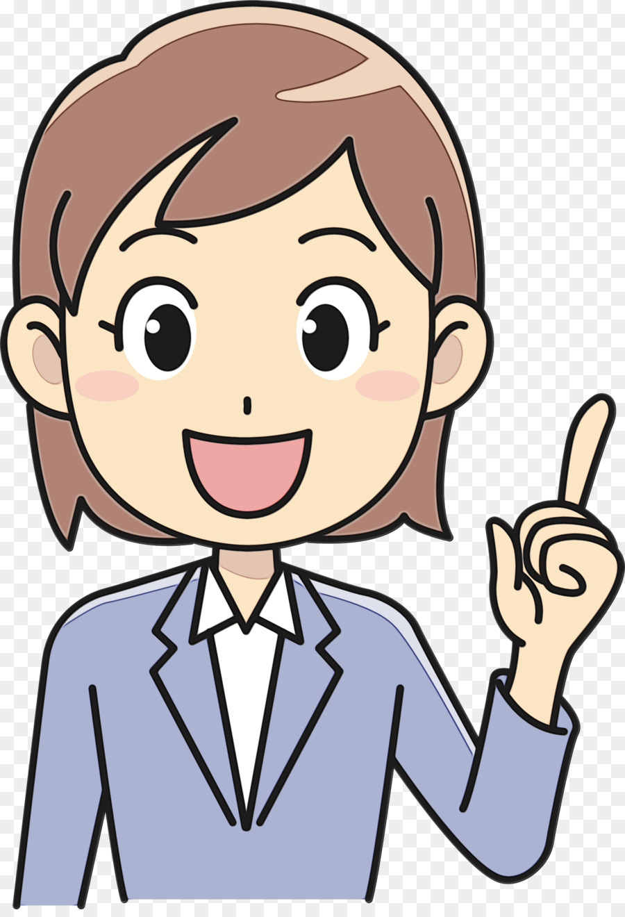 Femme De Dessin Animé，Illustration PNG