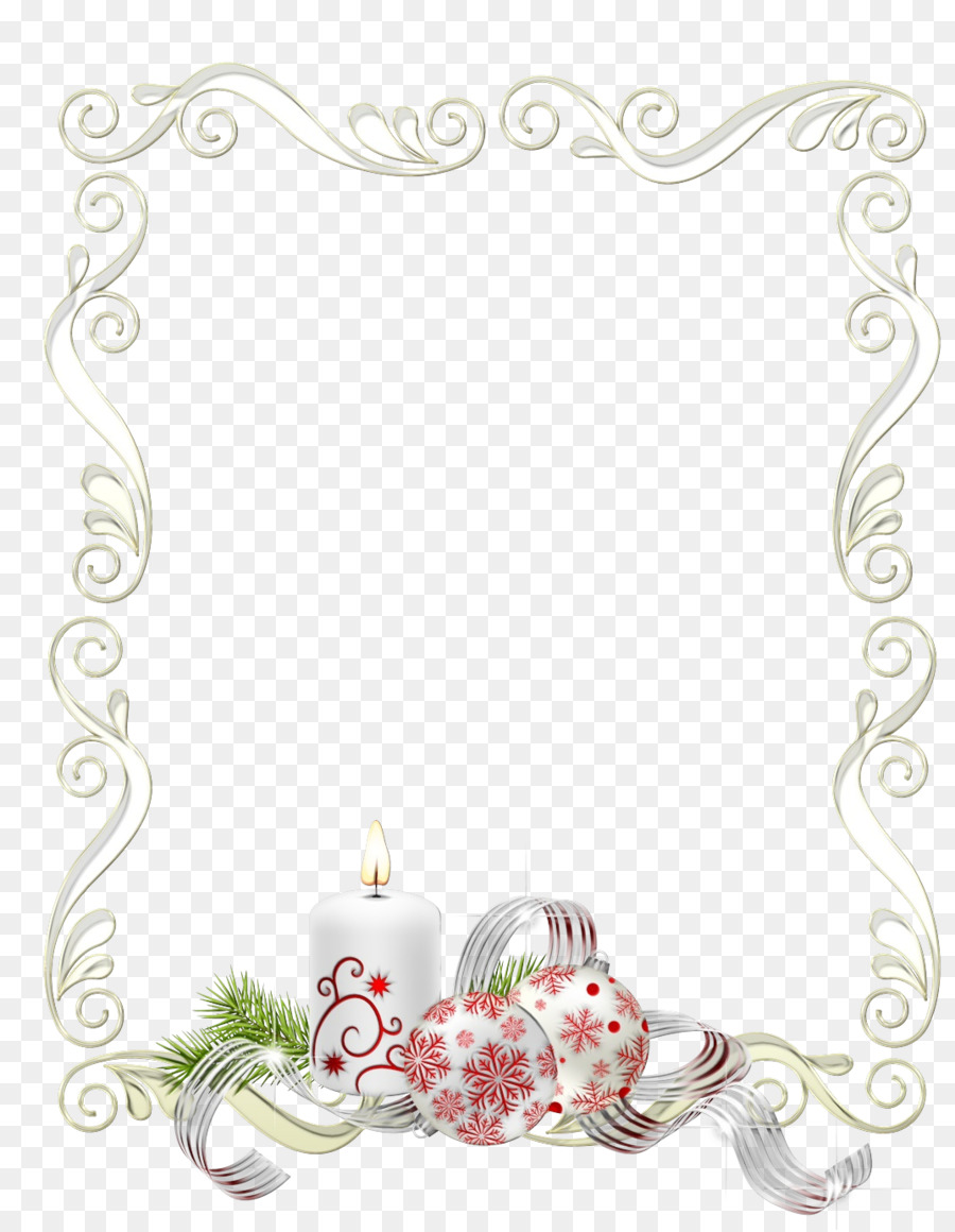 Cadre De Noël，Décoration PNG