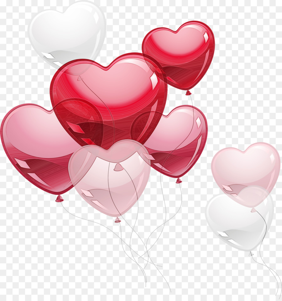 Ballons Coeur，Ballons PNG