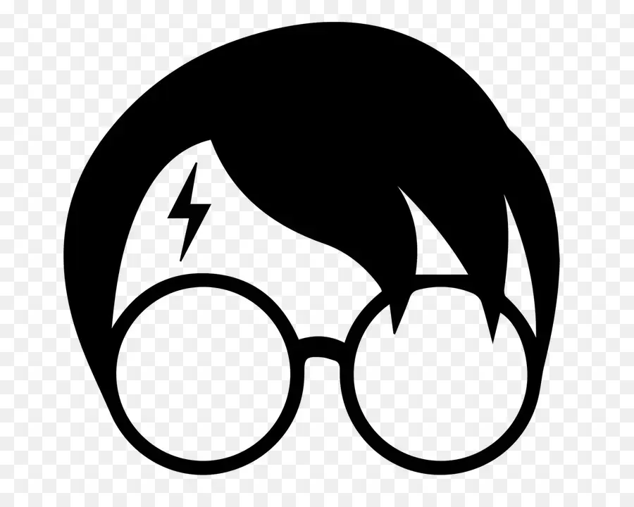 Lunettes，Cheveux PNG