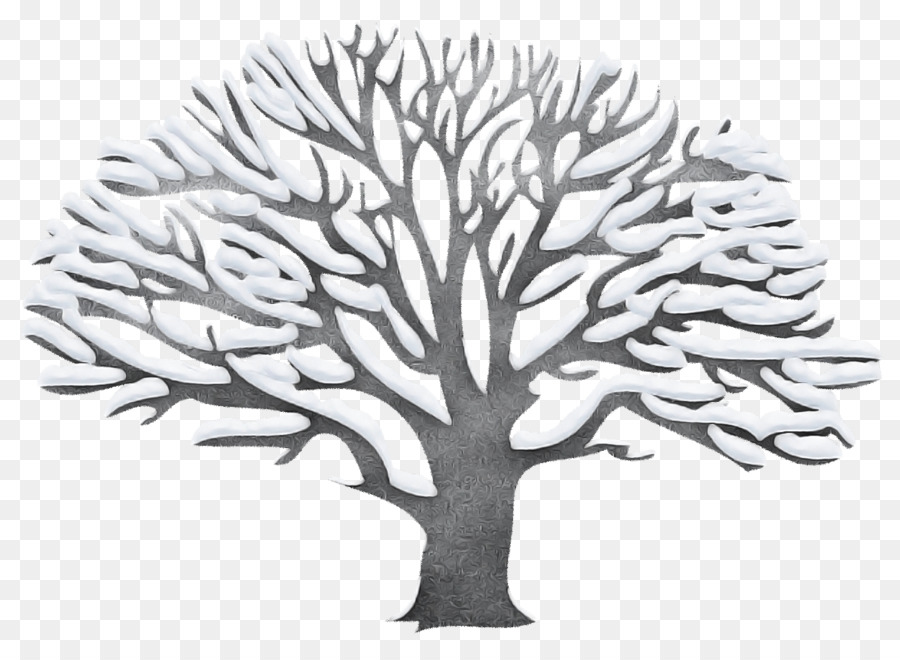 Arbre，Neige PNG