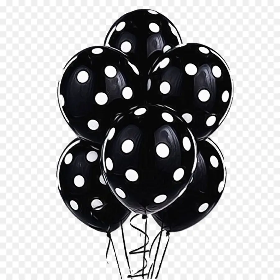 Ballons Noirs，Pois PNG