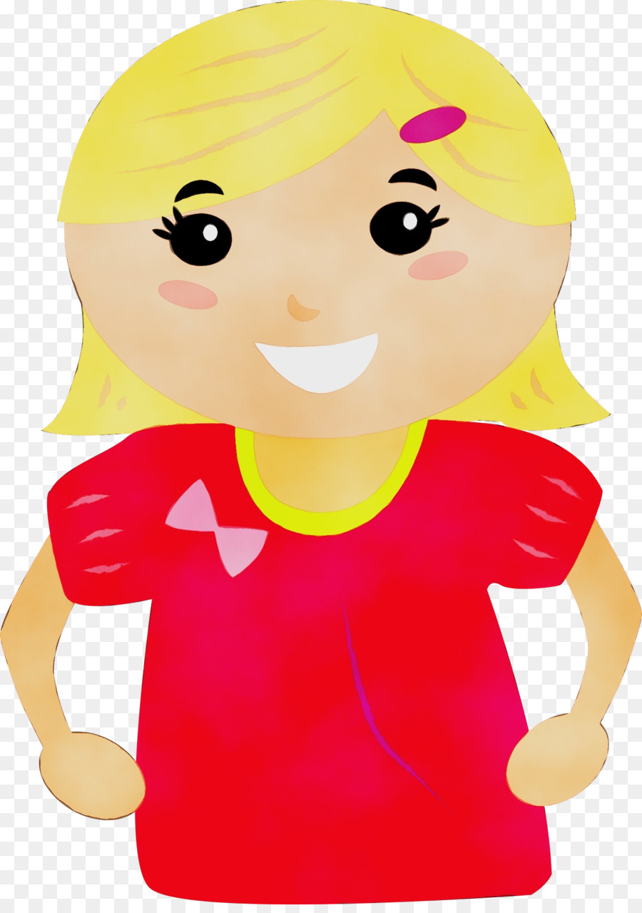 Fille Blonde，Dessin Animé PNG