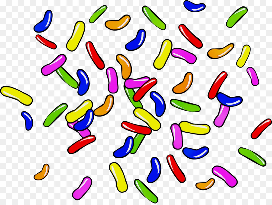 Paillettes Colorées，Bonbons PNG