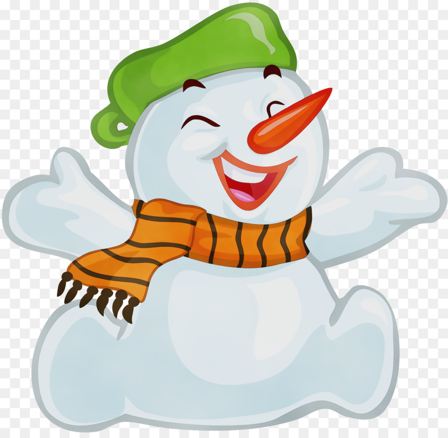 Dessin Animé，Bonhomme De Neige PNG