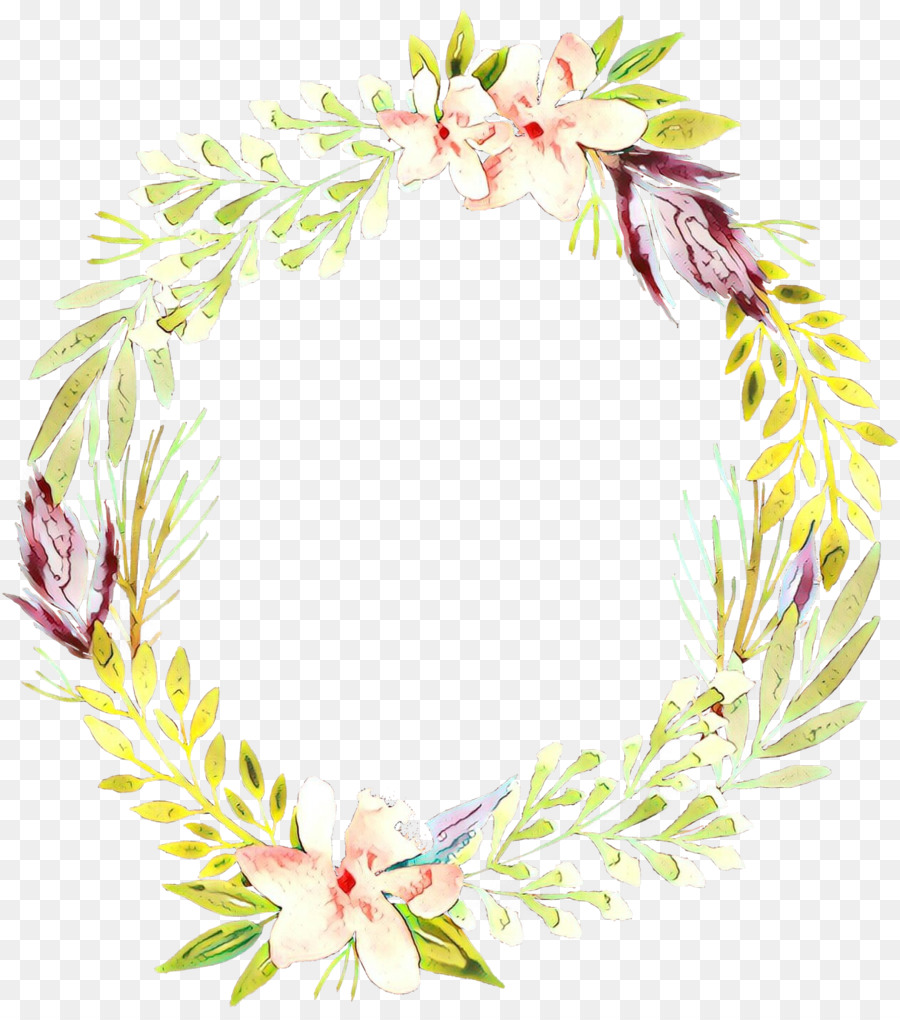 Couronne Florale，Fleurs PNG