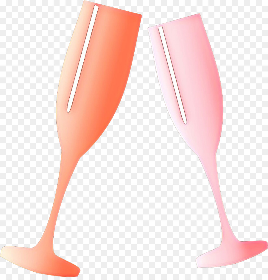 Rose，Champagne Verres à Pied PNG